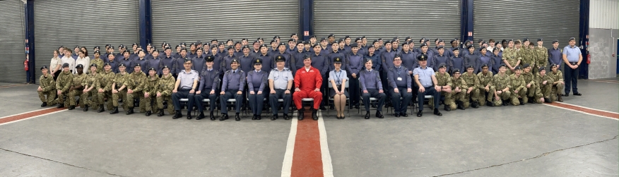 Air Cadets meet Red Arrows pilot in inspiring talk from 'Red 5'